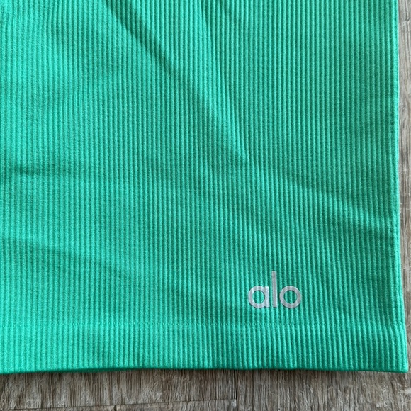 Alo Seamless Ribbed Shorts - Picture 5 of 5